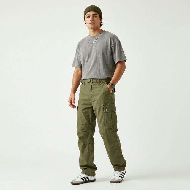 Custom Cargo Pants Sewing Pattern — Made-to-Measure PDF
