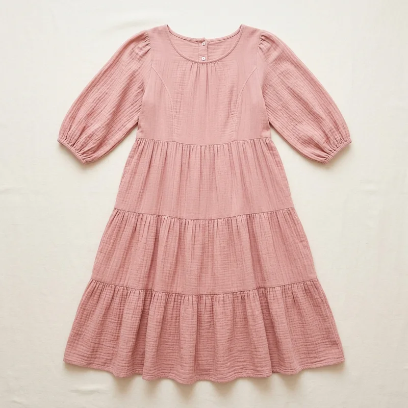 Tiered Boho Dress